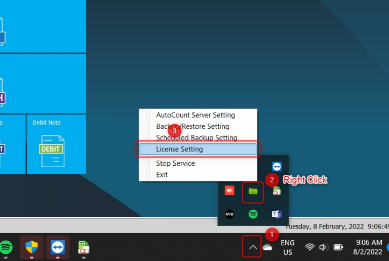 Autocount Server Monitor Accounting 2.1 – How to attach license into Account book – Logical Asia ...